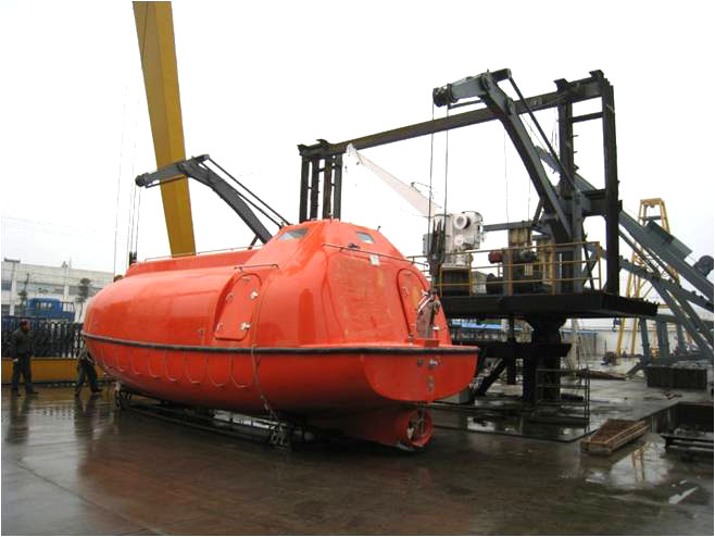 Gravity Knuckle Beam Type Davit